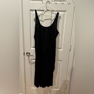 Abercrombie Satin Mid-Length Slip Dress